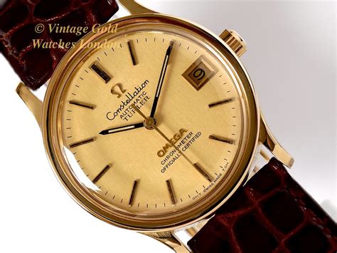 omega constellation diamond mens 1970s|Omega Constellation golden age.